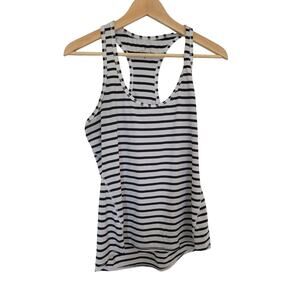 Athleta Striped Racerback Tank Top